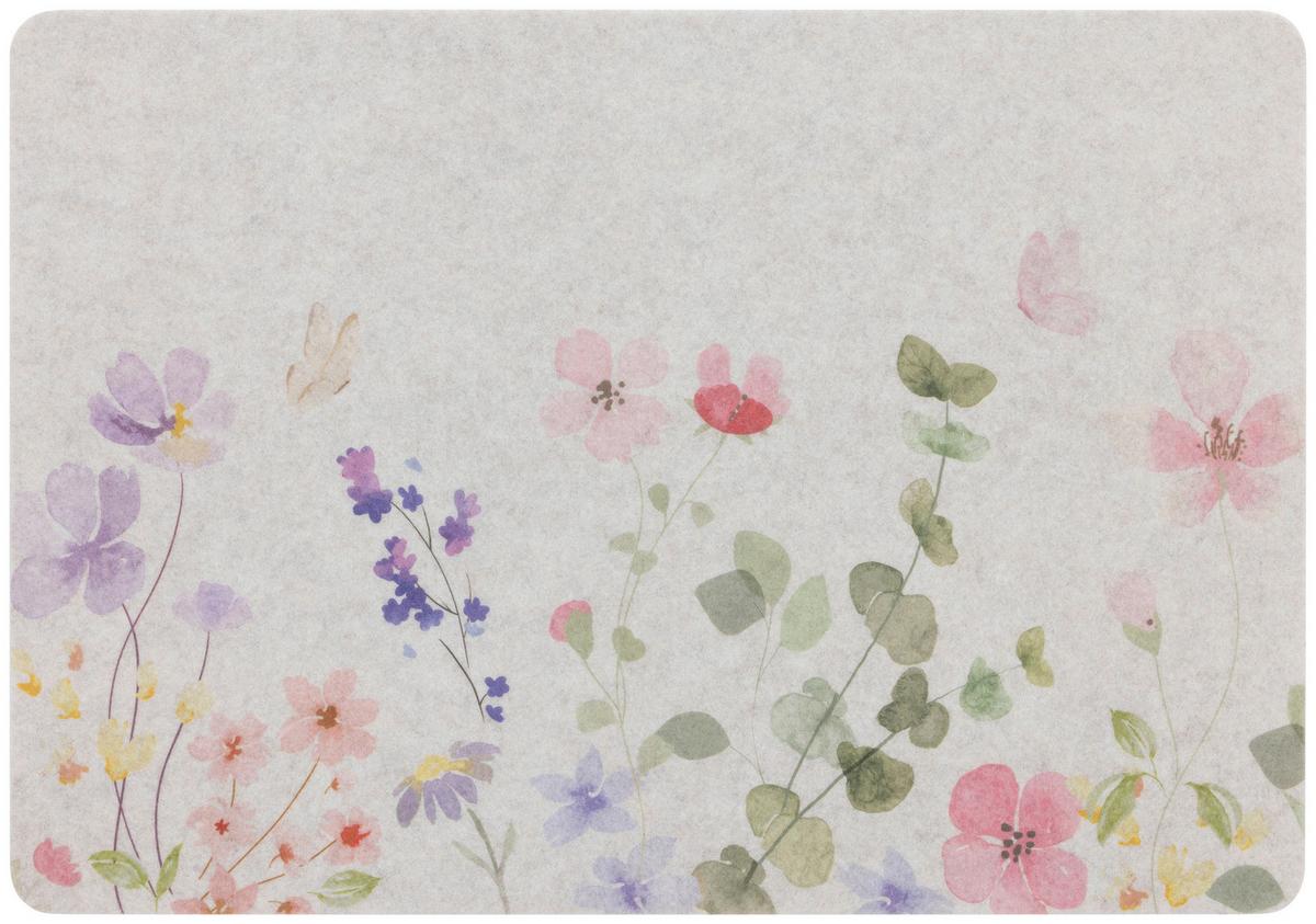 Platzdeckchen Lara - Multicolor, KONVENTIONELL, Kunststoff (43/30/0,3cm) - Luca Bessoni