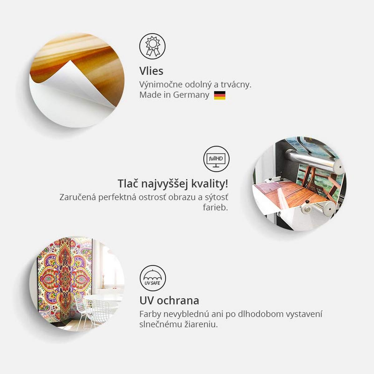 Paraván GREEN FUSION - mätovozelená/tmavozelená, Basics, drevo/textil (225/172/3cm) - artgeist