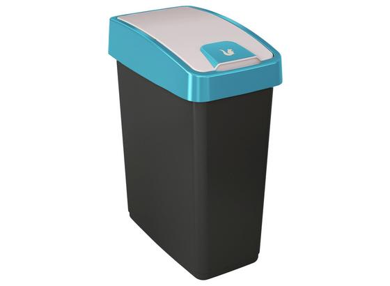 Abfalleimer Magne - Blau/Graphitfarben, Kunststoff (39,5/24/47,5cm) Abfalleimer Magne - Blau/Graphitfarben, Kunststoff (39,5/24/47,5cm)
