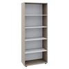 Mehrzweckschrank Vandol Sonoma Eiche Dekor B: 70 Cm - Schwarz/Sonoma Eiche, Design, Holzwerkstoff (70/178/37cm) - MID.YOU