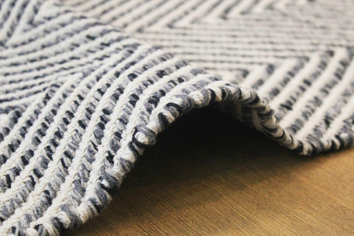 Webteppich, 120x170 Cm Aperitif 510 Grau 120 X 170 - Grau, Basics, Textil (120/170cm) - Novel