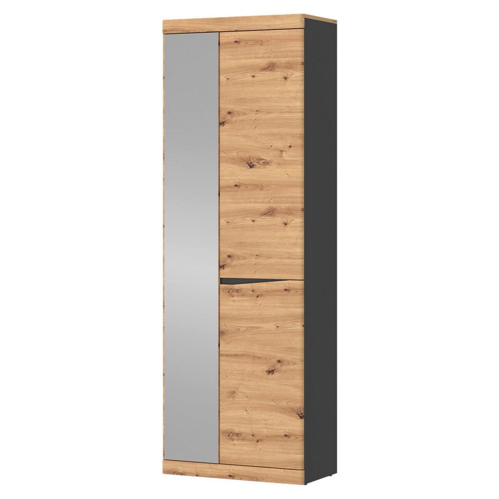Garderobenschrank Turino Eiche Artisan Dekor B: 65 Cm