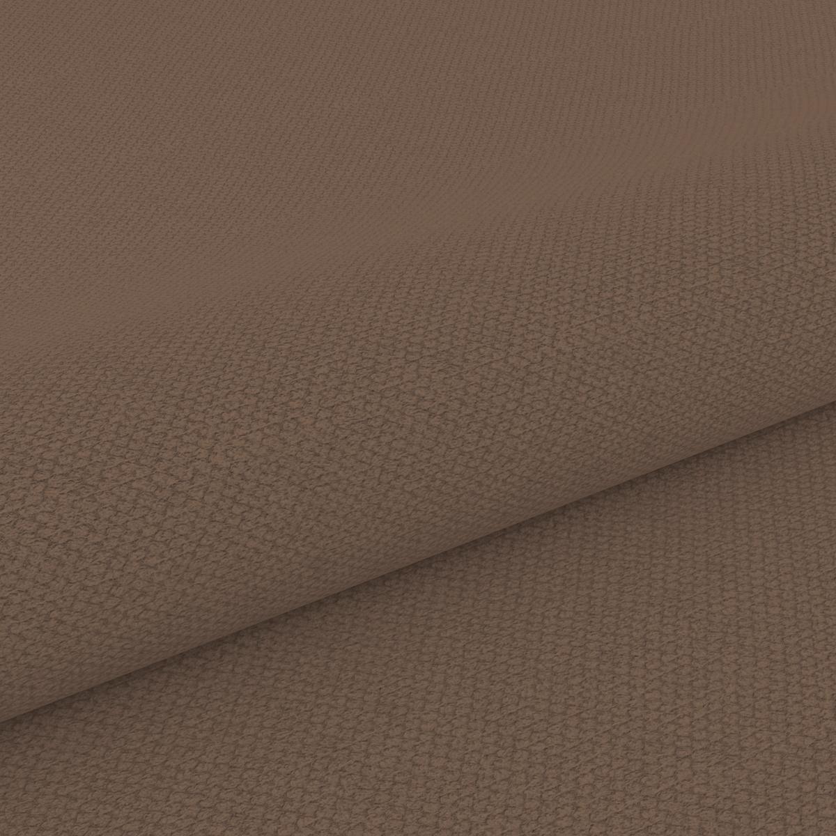 Ecksofa Carini - Hellbraun/Eichefarben, Basics, Textil (222/152cm)