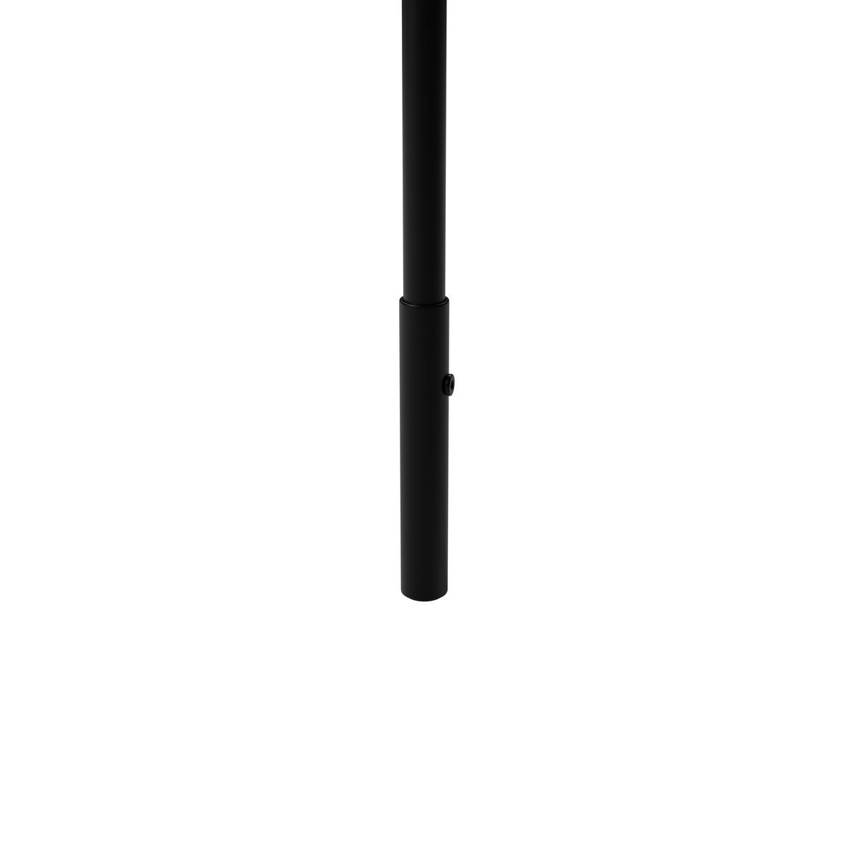 Sonnenschirm Kos D: 234 cm UV-Beständig dunkelgrau - Dunkelgrau/Hellgrau, MODERN, Textil/Metall (234cm) - Beldano