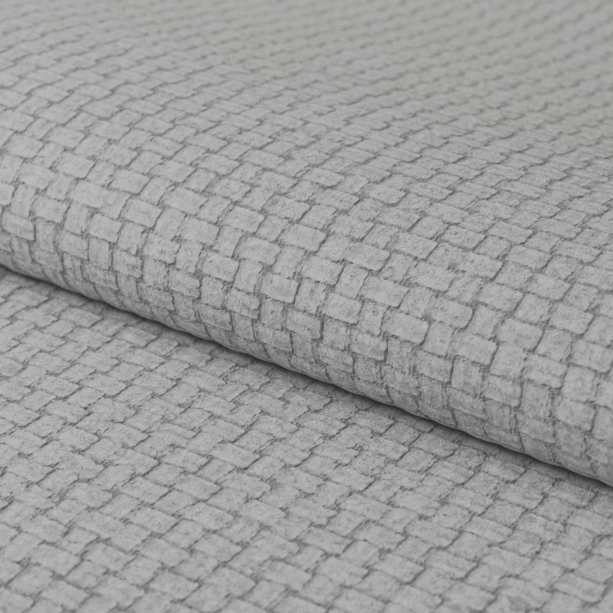 Ecksofa mit Bettfunktion Malaga new Chenille Grau - Schwarz/Grau, KONVENTIONELL, Textil (203/286cm) - Ondega