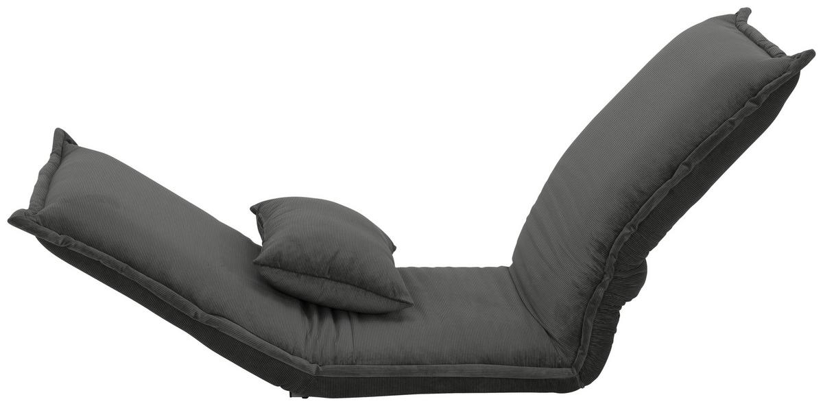 Schlafsessel Jan - Silberfarben/Grau, MODERN, Textil (77/73/87cm) - MID.YOU