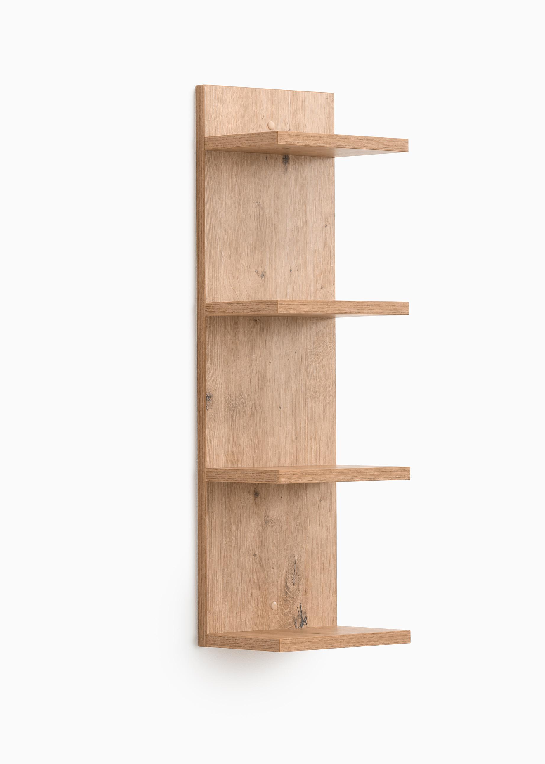 Wandregal Eolo Artisan B: 23,2 cm - Eiche Artisan, Trend, Holzwerkstoff (23,2/75/16,8cm)