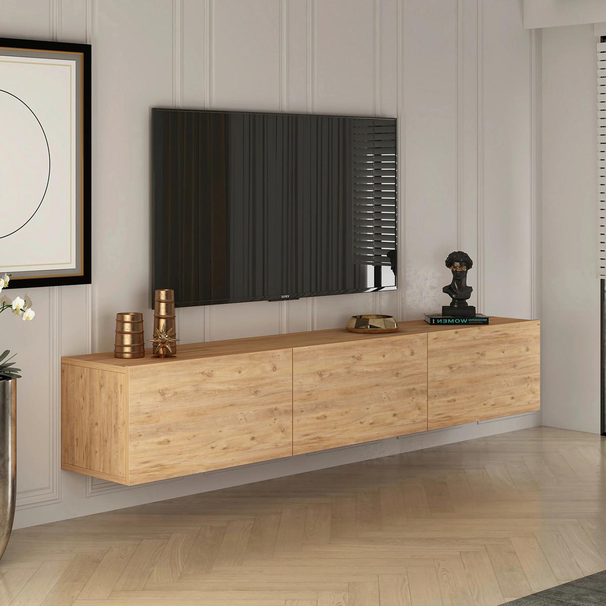 LOWBOARD West Kieferfarben B: 150cm - Kieferfarben, Design, Holzwerkstoff (150/30/32cm) - MID.YOU