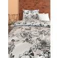 Bettwäsche Rose - Schwarz, ROMANTIK / LANDHAUS, Textil - James Wood