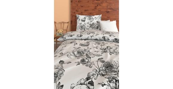 Bettwäsche Rose - Schwarz, ROMANTIK / LANDHAUS, Textil - James Wood