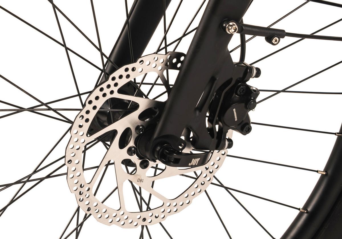 E-citybike 26 Zoll Schwarz - Schwarz, LIFESTYLE, Metall (180/70/100cm)