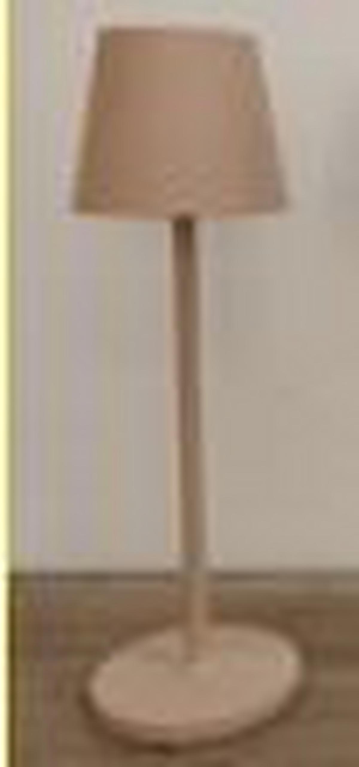 Akku-tischleuchte Kana - Sandfarben, MODERN, Kunststoff/Metall (11/11/35,5cm) - Luca Bessoni