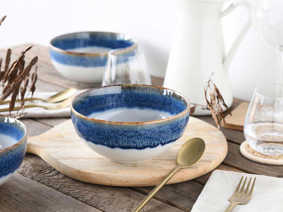 Schüsselset Cascade Steinzeug 4-Teilig - Design, Keramik - Creatable