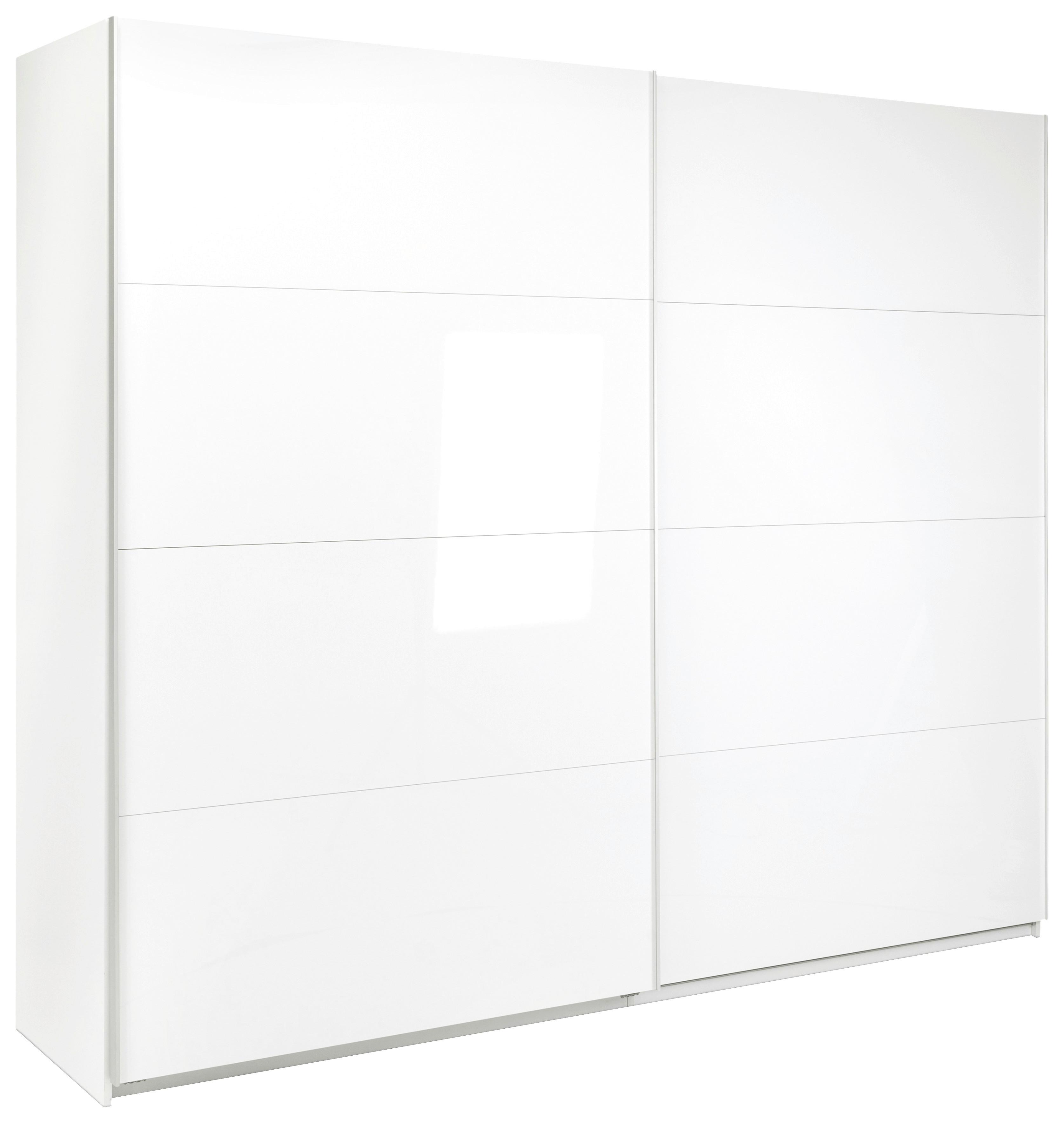 SCHIEBETÜRENSCHRANK Viva Weiß Hochglanz B: 250cm