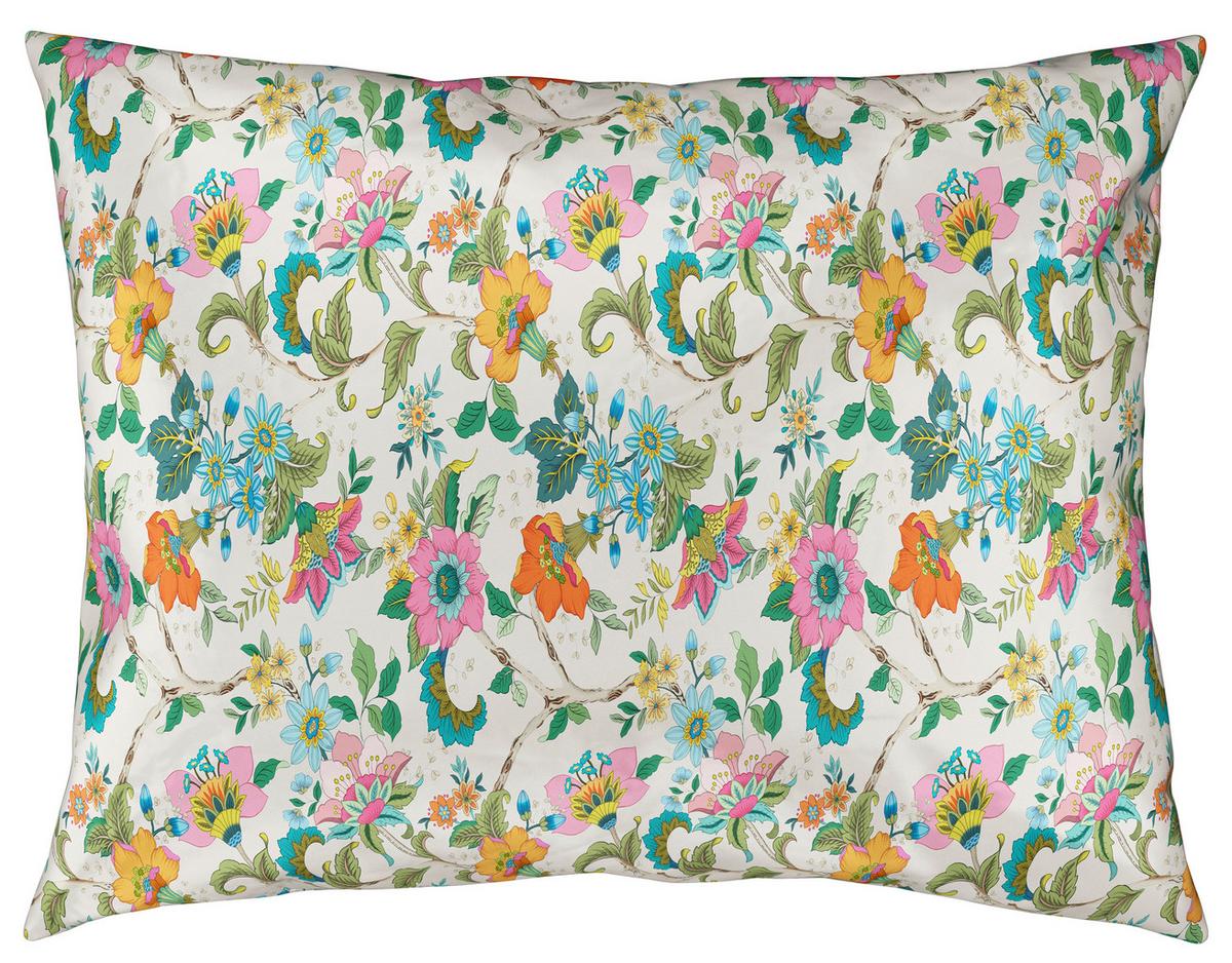 Povlečení Kamia allover, 70/90 140/200cm - růžová/tyrkysová, Romantický / Rustikální, textil (140/200cm) - Mömax