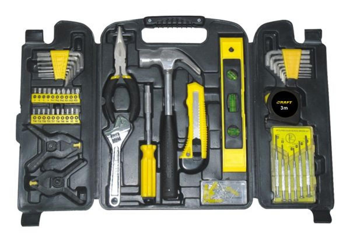 Szerszám Szett Precíziós Csavarhúzókkal - szürke, Konventionell, műanyag (8x34x27cm)