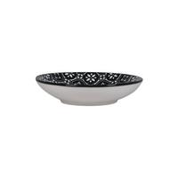 Miska na dip SHIVA - bílá/černá, Lifestyle, keramika (10,1/2,4cm) - Mömax