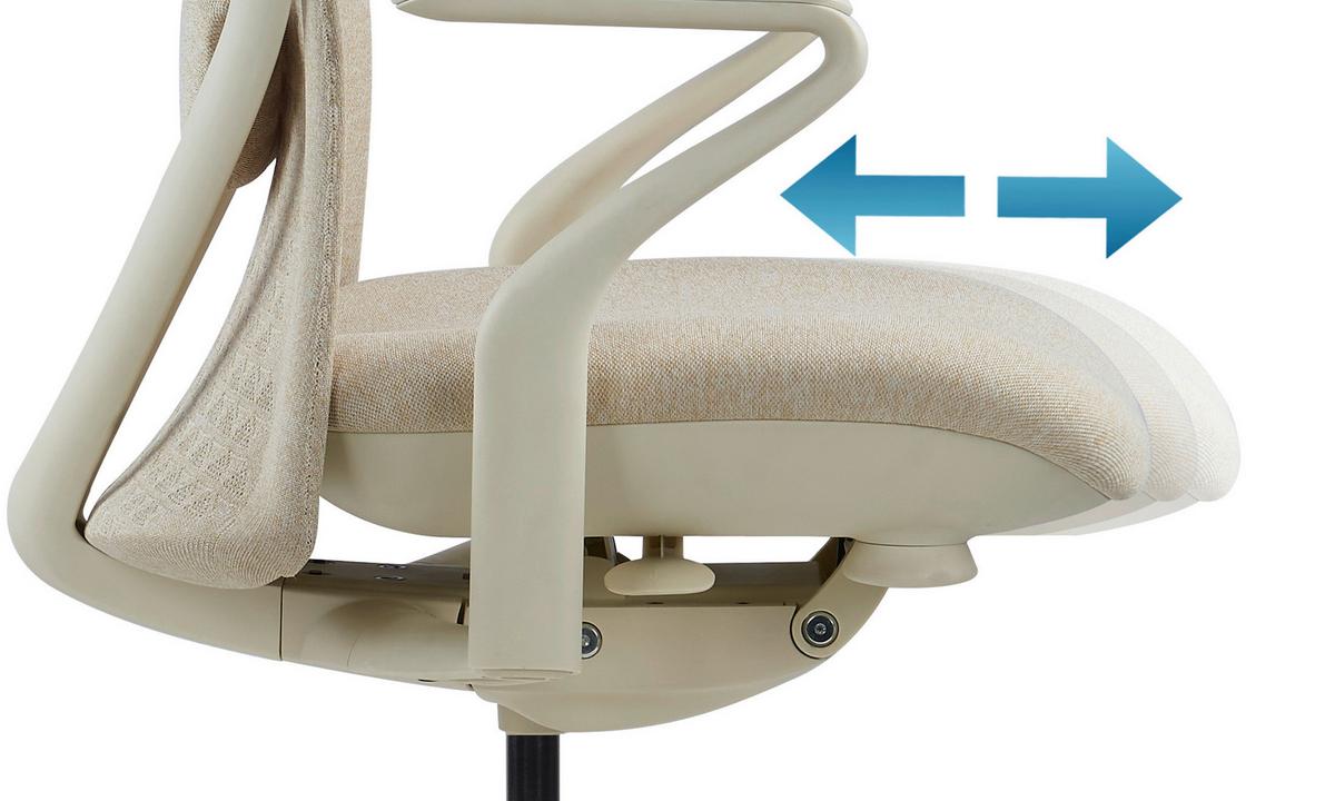 DREHSTUHL Vervio Beige B: 63cm - Beige, MODERN, Kunststoff/Textil (63/111/67cm) - MID.YOU