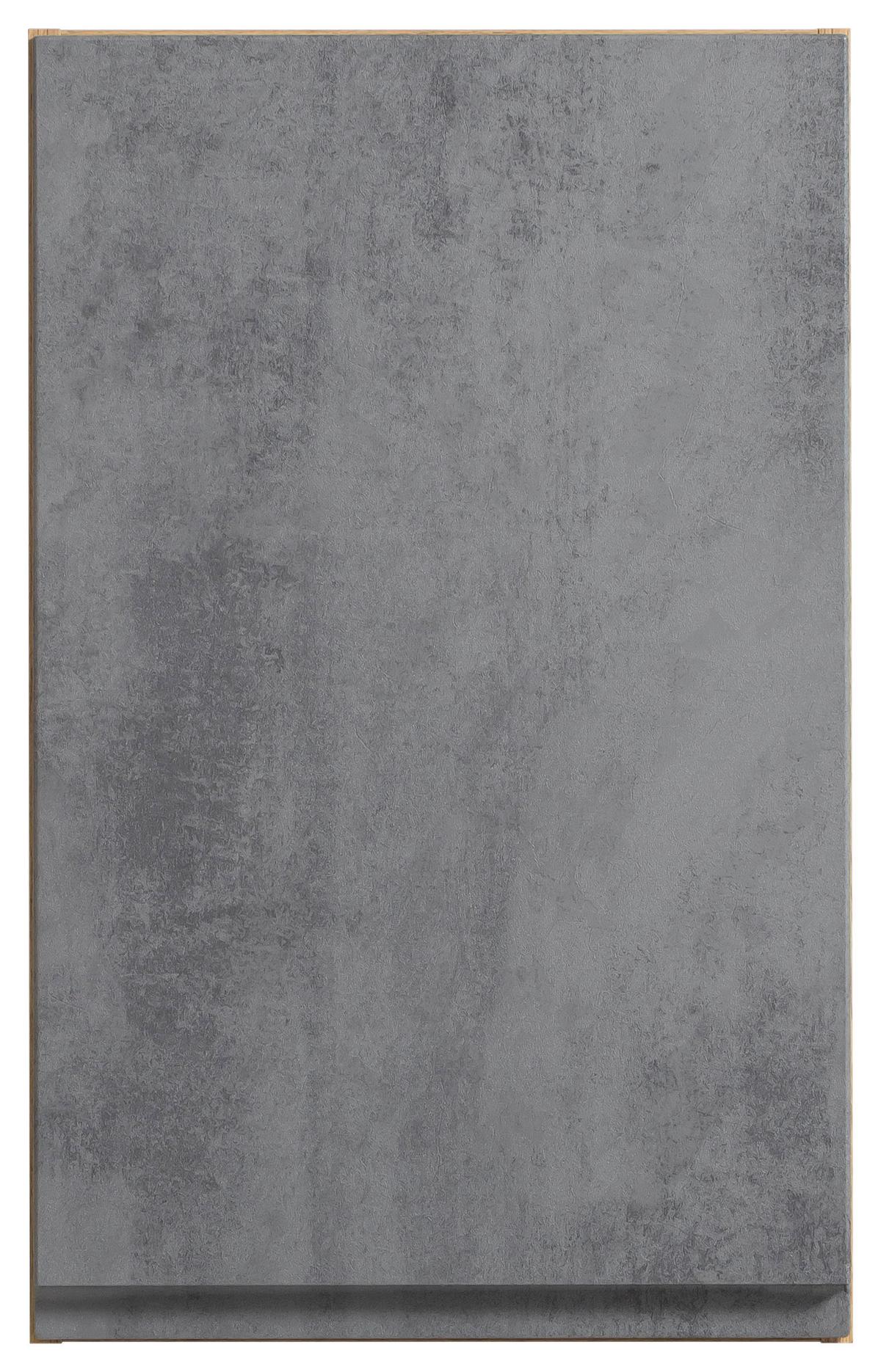 Hängeschrank Varese B: 40 cm Hellgrau/Eiche Wotan - Eiche Wotan/Hellgrau, MODERN, Holzwerkstoff (40/64/20cm) - Held