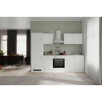 Küchenblock Wito G-270-2207-036 - Hellgrau/Weiß, MODERN, Holzwerkstoff (270cm) - FlexWell