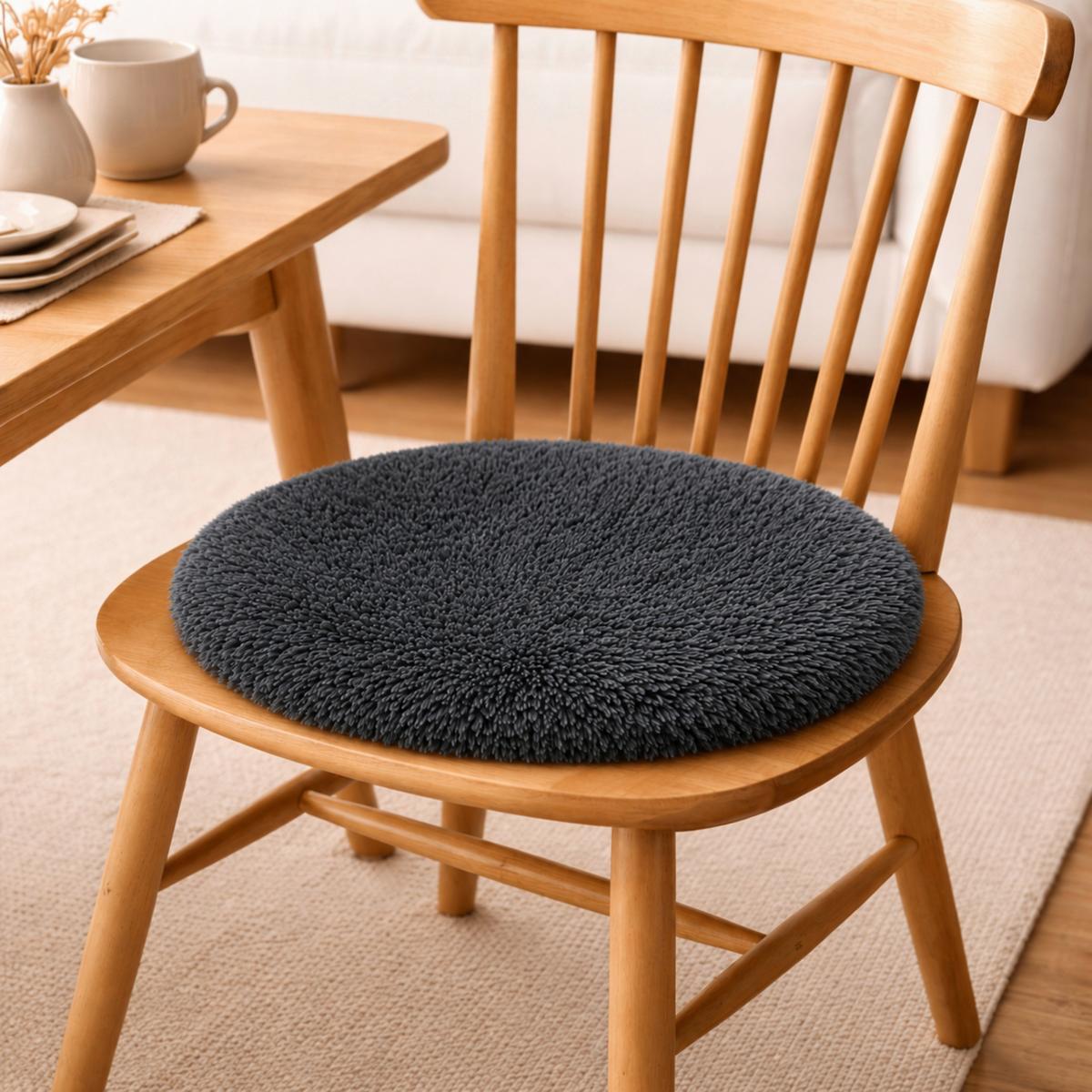 SITZKISSEN TRELLEBORG - Anthrazit, ROMANTIK / LANDHAUS, Textil (40/2cm) - James Wood