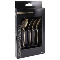 Besteckset 4-teilig Für 4 Personen - Goldfarben, Basics, Metall (15/3/0,3cm)