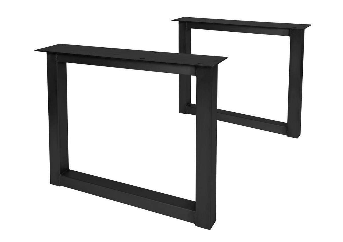 ESSTISCH Multicolor/Schwarz L: 160cm - Multicolor/Schwarz, MODERN, Holz/Metall (160/85/76,5cm) - MID.YOU