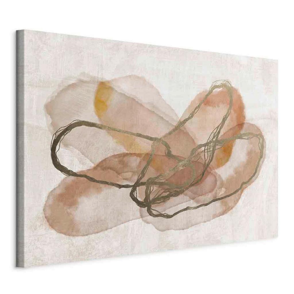 LEINWANDBILD Beige B: 90 cm