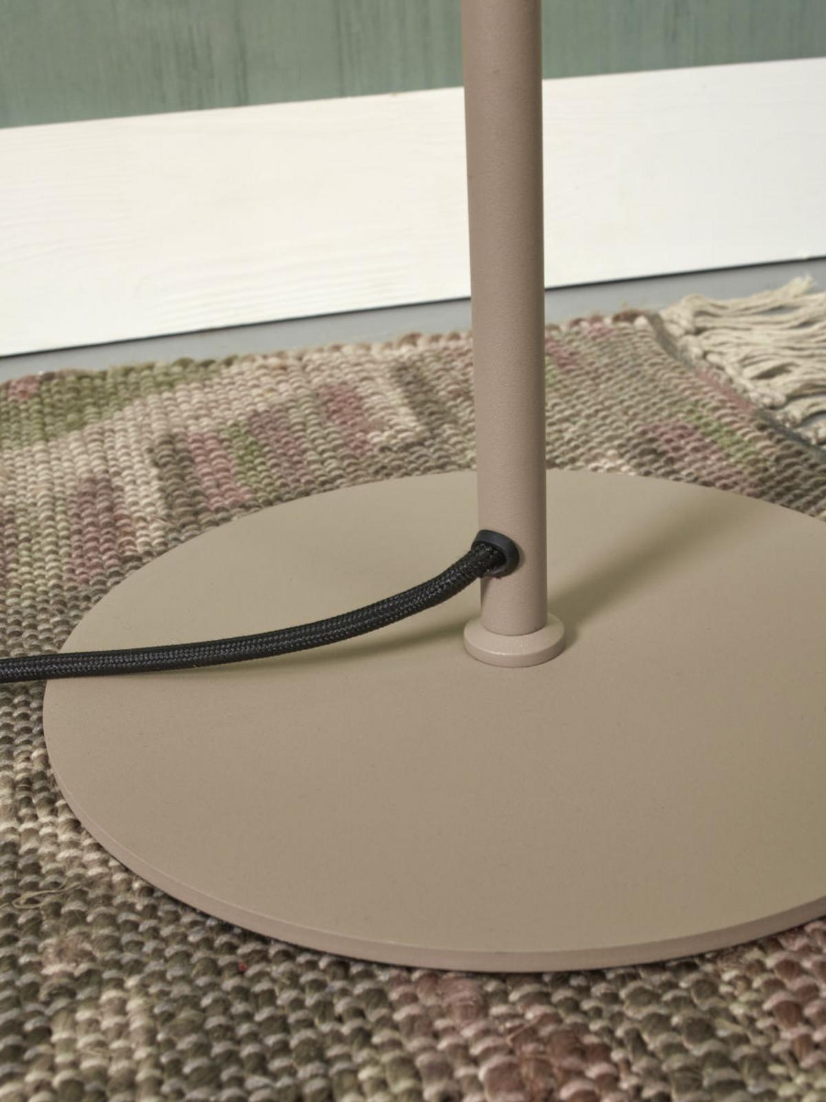 Stehlampe Salamanca Sandfarben mit Schalter - Sandfarben, Basics, Metall (28/145cm) - It's about Romi