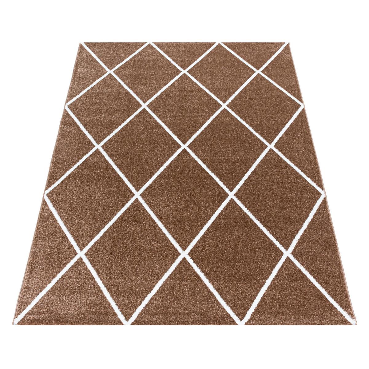 Hochflorteppich Rio Kupferfarben 160x230 Cm - Kupferfarben, Basics, Textil (160/230cm)