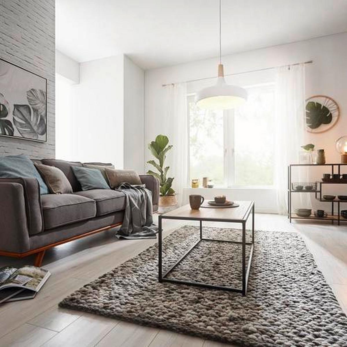 Dohányzóasztal Seaford - tölgyfa színű/fekete, Trend, faalapú anyag/fém (100/50/40cm) - MID.YOU