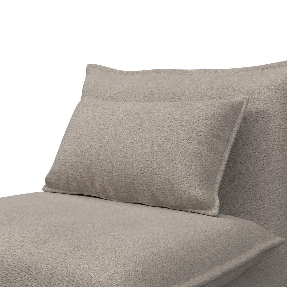 Rozkladacie kreslo MACY, béžová, max. 120 kg - béžová, Modern, kov/textil (83/35/65cm) - Bessagi Home