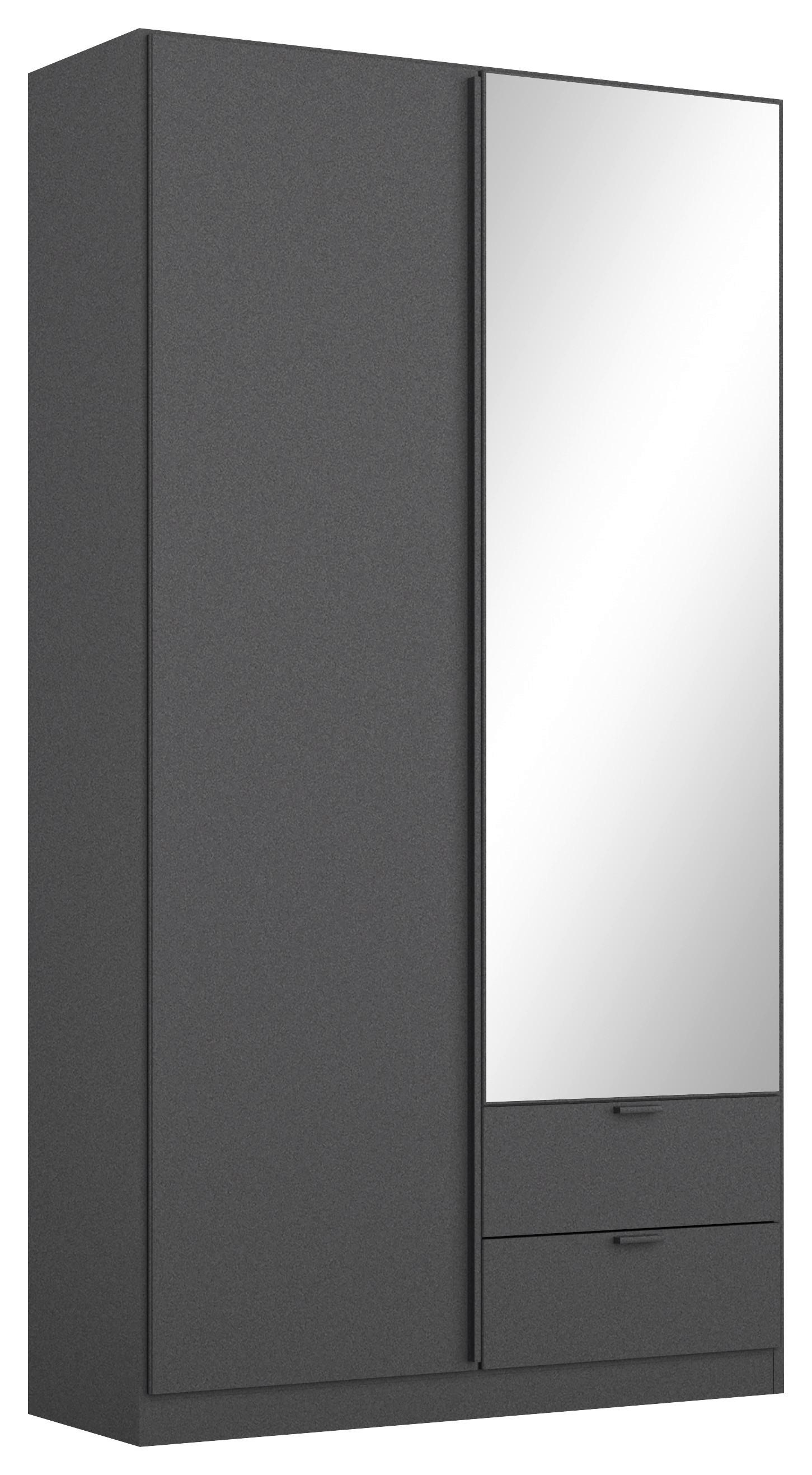 DREHTÜRENSCHRANK Style-Up Grau B: 91cm - Grau, MODERN, Holzwerkstoff (91/197/54cm) - Rauch Möbel