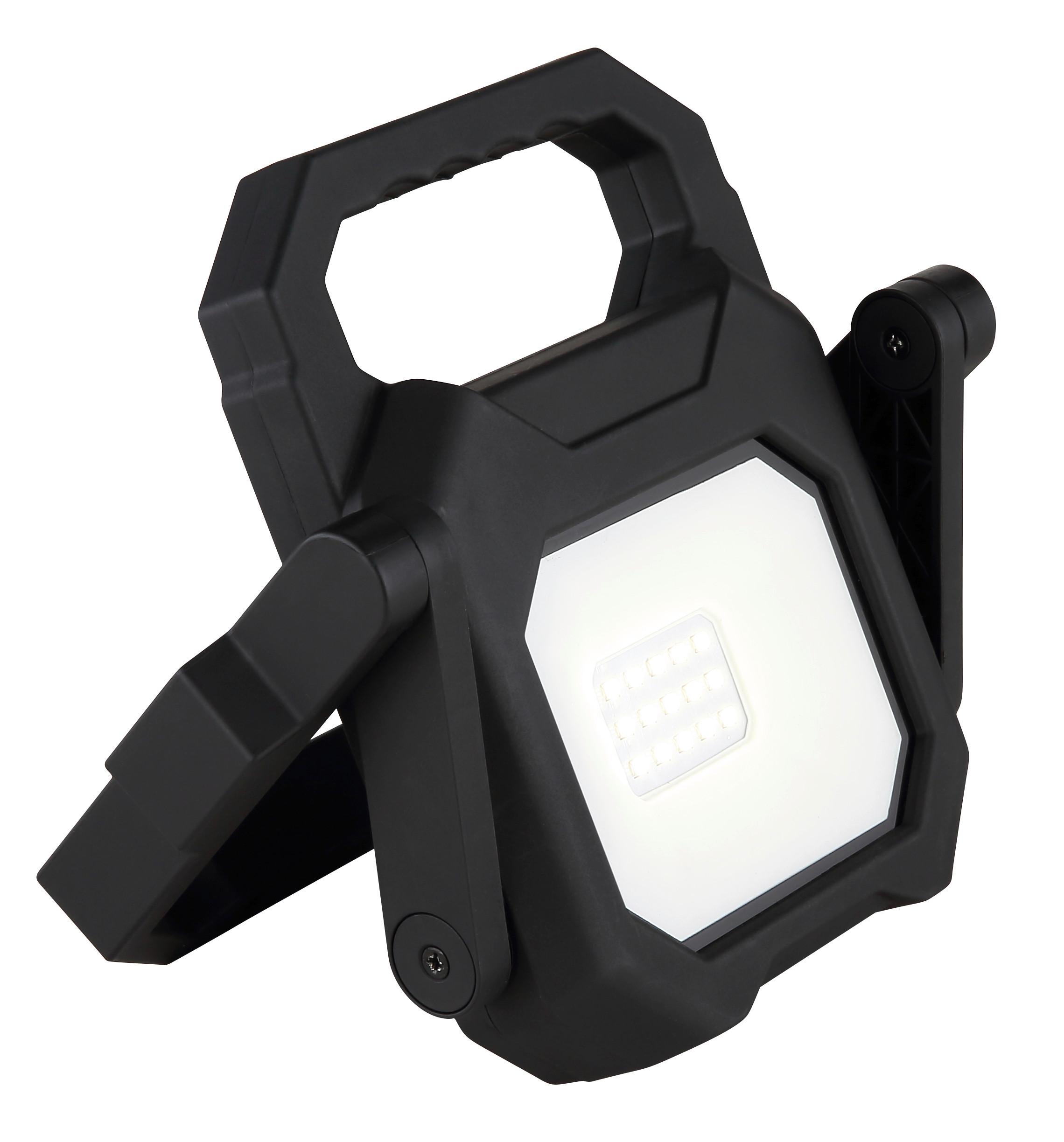 Led-außenleuchte, Ip54 34309 Brian - Klar/Schwarz, Basics, Glas/Kunststoff (18,3/18,2/3cm) - Globo