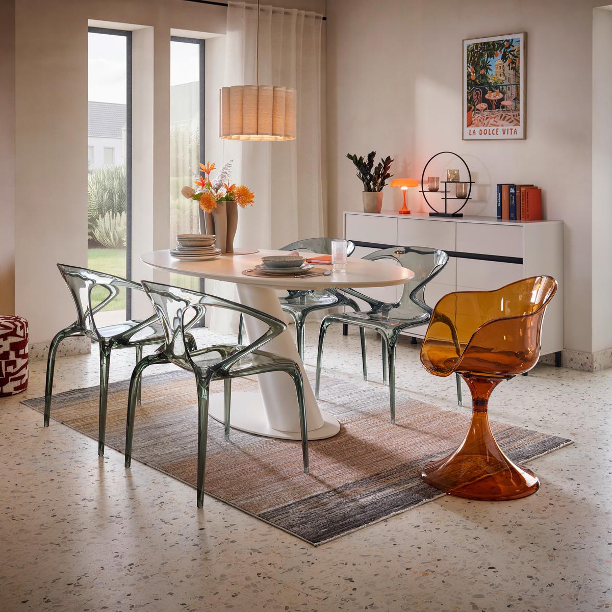 TKANÝ KOBEREC DUNHAVN - terracotta/krémová, Konvenční, textil (160/230cm) - Mömax