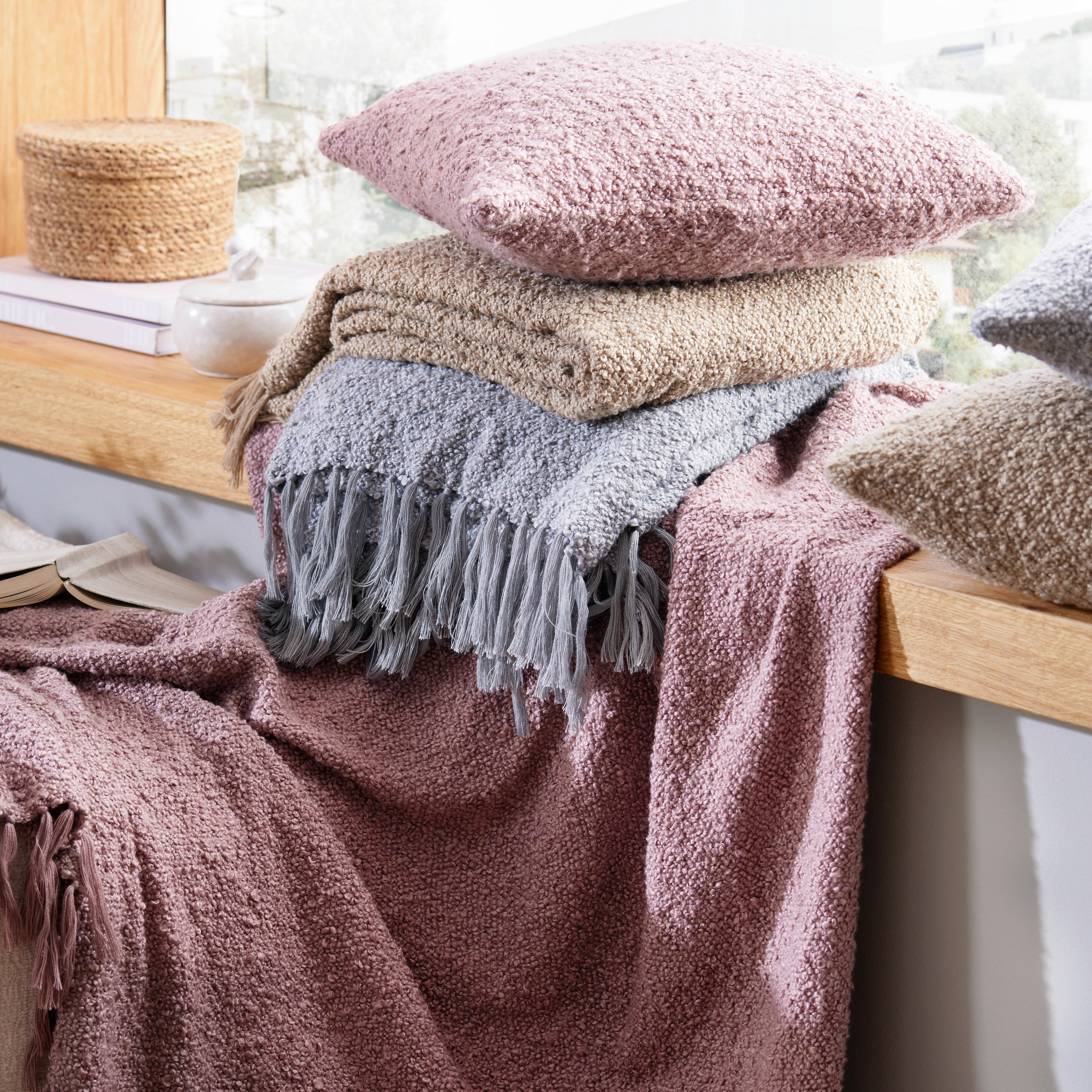 Dekorační polštář Berkley, 45/45cm, modrá - modrá, Konvenční, textil (45/45cm) - Mömax
