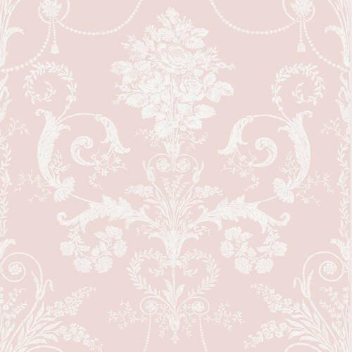 Vliestapete Josette Amethyst - Flieder, Basics, Papier/Kunststoff (52/1000cm)