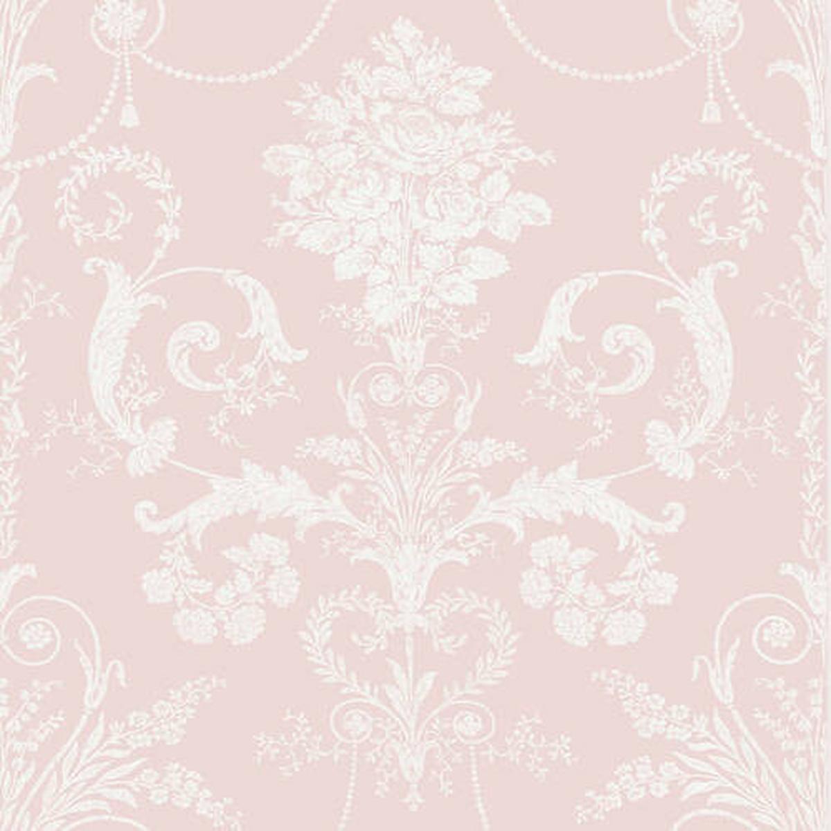 Vliestapete Josette Amethyst - Flieder, Basics, Papier/Kunststoff (52/1000cm)