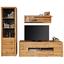 REGAL Tizio - Eichefarben/Silberfarben, MODERN, Holzwerkstoff (63/206/41cm) REGAL Tizio - Eichefarben/Silberfarben, MODERN, Holzwerkstoff (63/206/41cm)