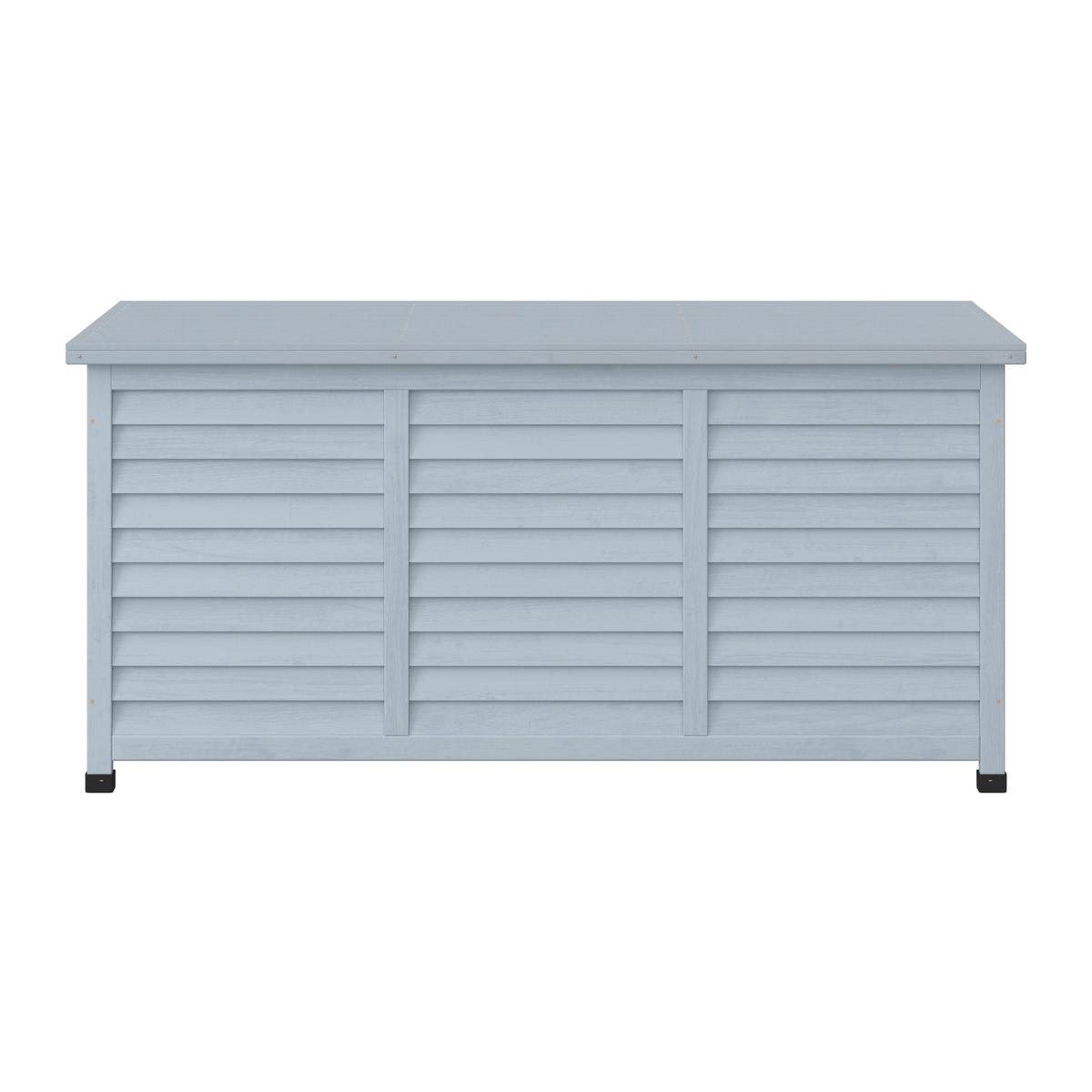 BOX NA VANKÚŠE JORIS - sivá, Modern, drevo (127/60/56cm) - Bessagi Garden