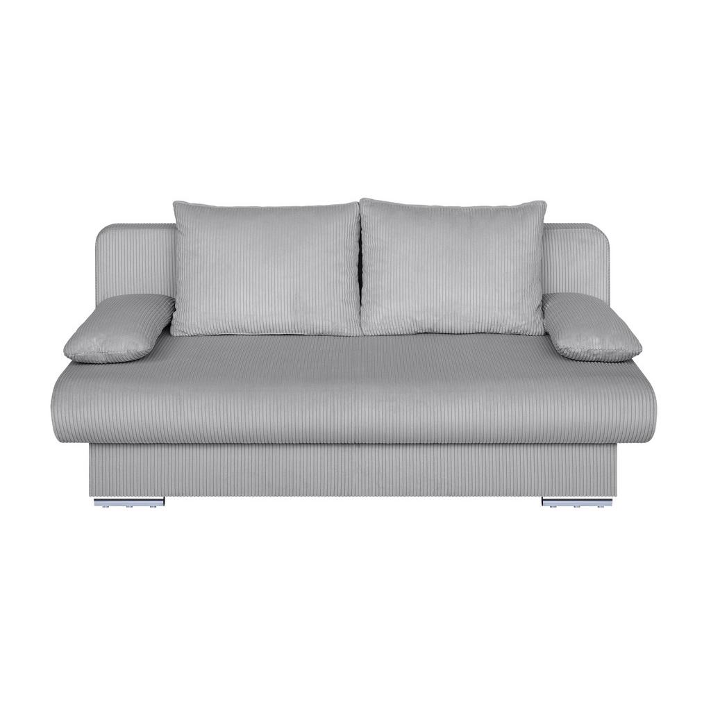 SCHLAFSOFA Bora Hellgrau B: 193 cm