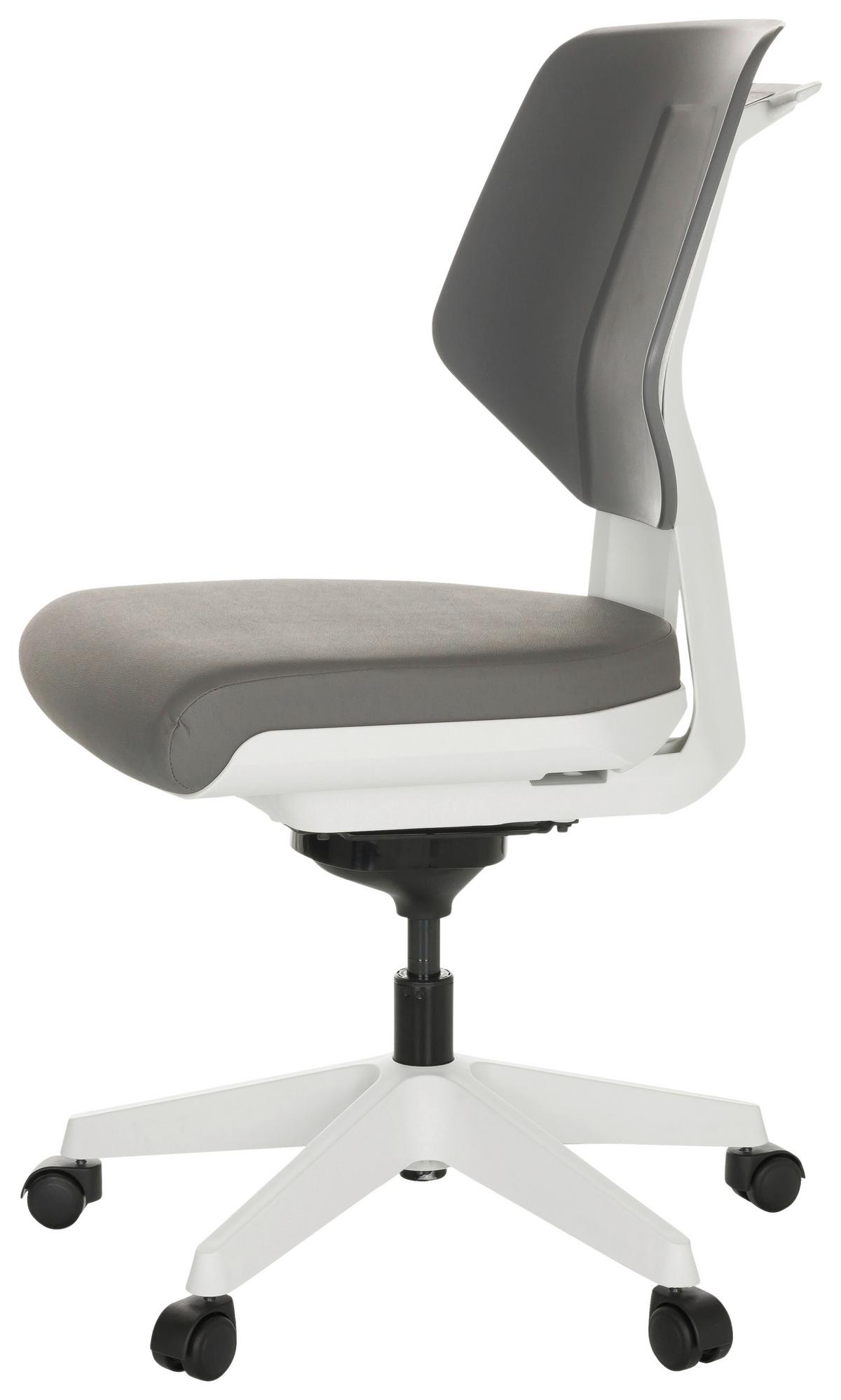 Bürostuhl Move Work Grau - Grau, Basics, Kunststoff/Textil (59/95/59cm) - MID.YOU