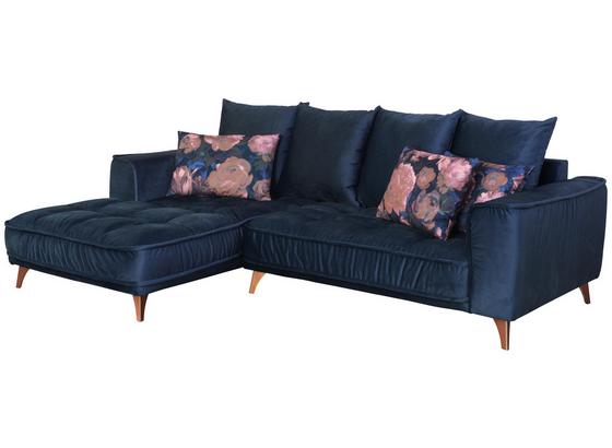 Sedacia Súprava Belavio - tmavomodrá, Moderný, textil (175/256cm) Sedacia Súprava Belavio - tmavomodrá, Moderný, textil (175/256cm)