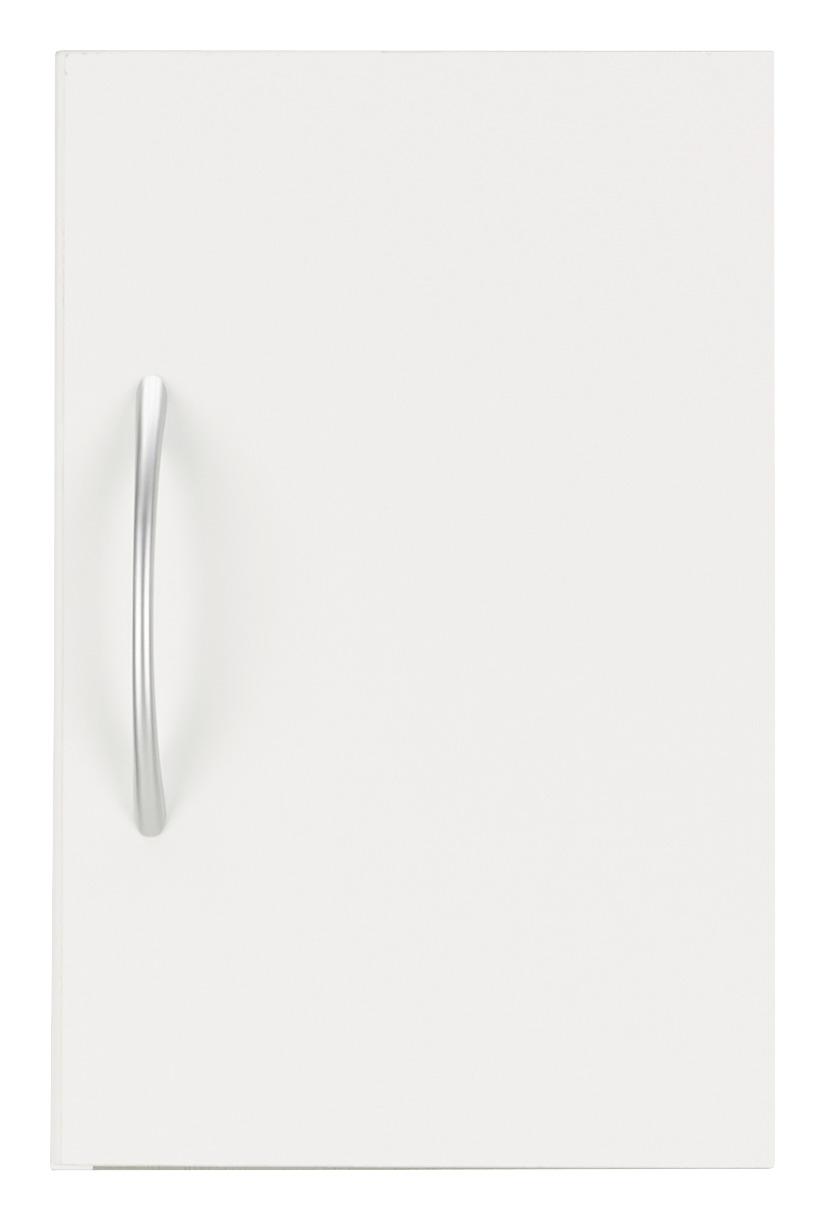 Nadstavec Na Skriňu Mrk - biela/farby hliníka, Konvenčný, kompozitné drevo/plast (30/40/40cm) - Modern Living