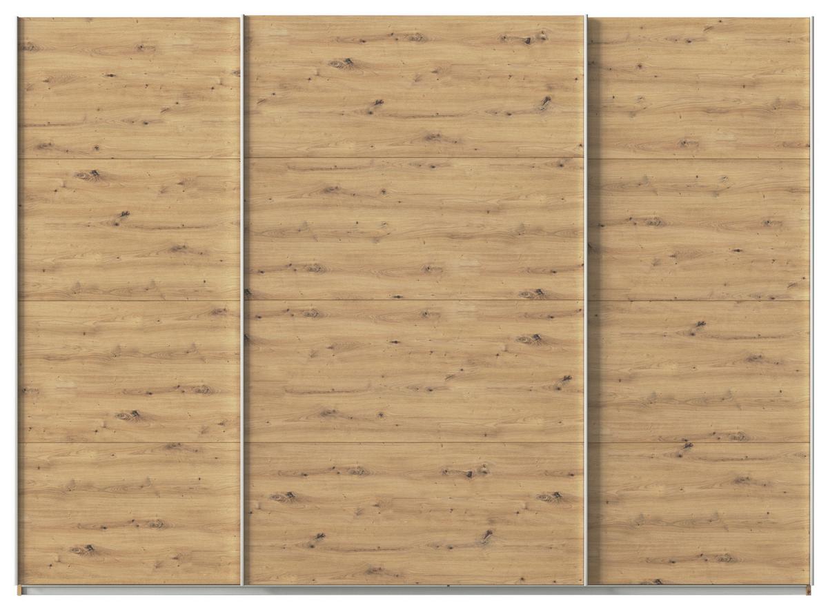 Schwebetürenschrank B: 315cm Feldkirch Eiche Dekor - Eiche Artisan, MODERN, Holzwerkstoff (315/229/62cm)