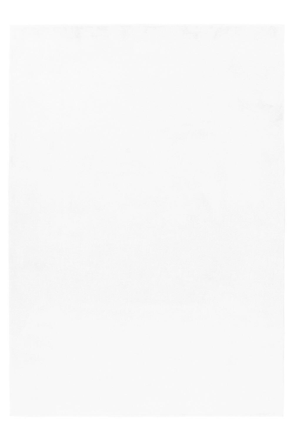 Hochflorteppich, Weiß, F: 20mm Pouffy - Weiß, Basics, Textil (200/290cm)