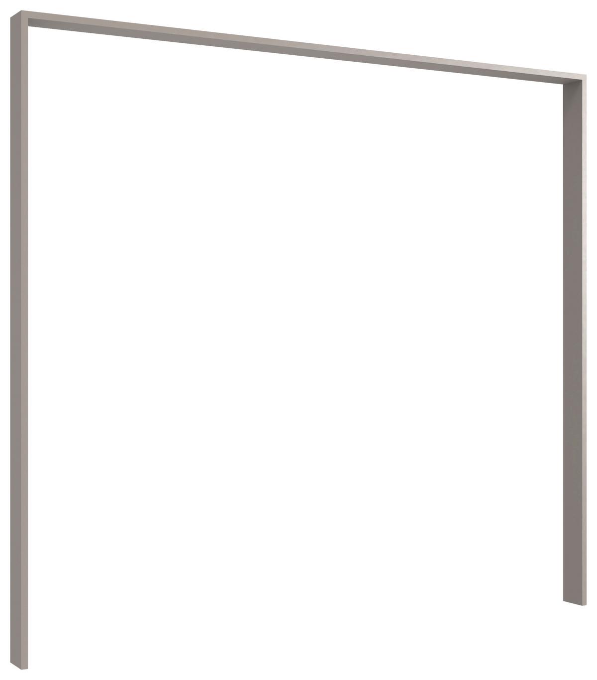 Passepartoutrahmen Saigon Greige, Für B: 225 Cm - Greige, MODERN, Holzwerkstoff (228/213/12cm) - MID.YOU