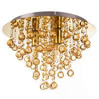 Deckenleuchte 63040345x London - Chromfarben/Klar, Basics, Kunststoff/Metall (38/26cm) - Globo