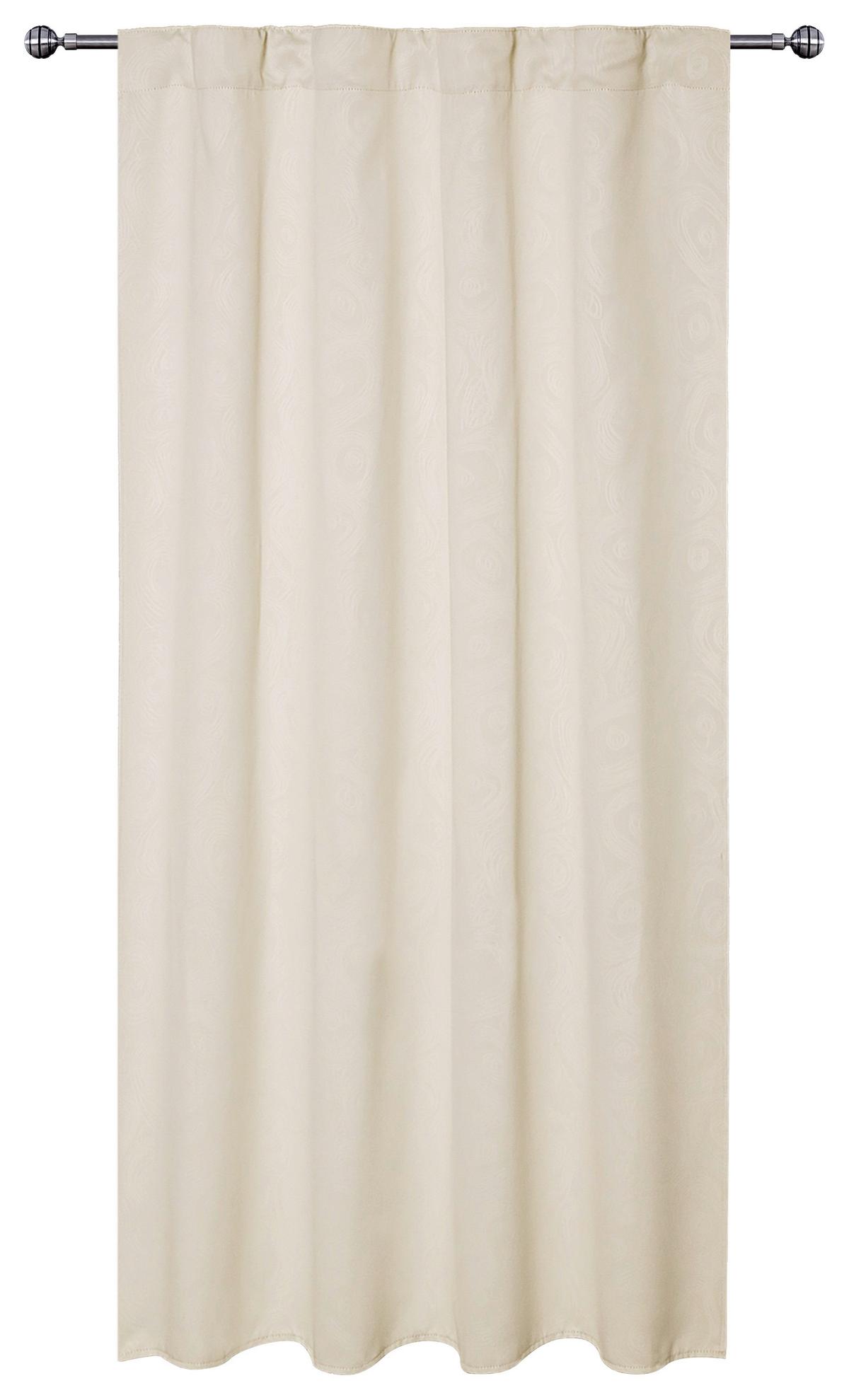 Verdunkelungsvorhang Romana - Beige, ROMANTIK / LANDHAUS, Textil (135/175cm) - James Wood