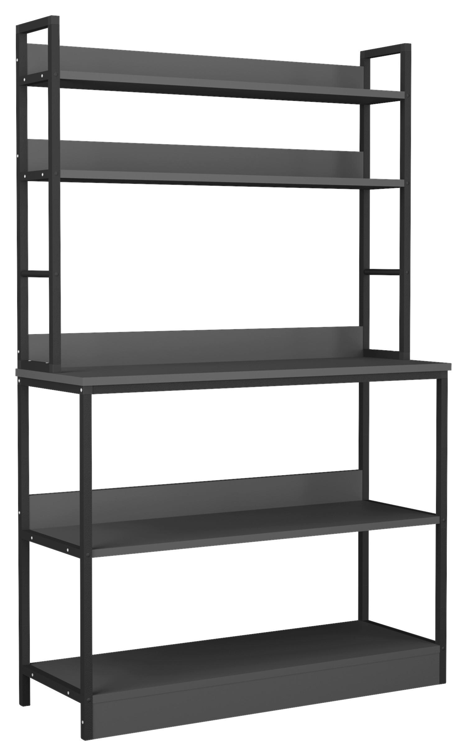 Küchenregal Insasi Anthrazit B: 101 cm